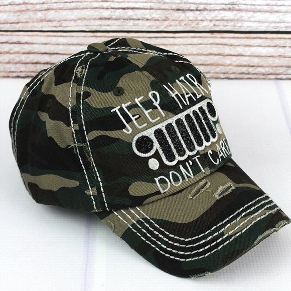 NWT Jeep Hair Don't Care Cap - Picture 2 of 3